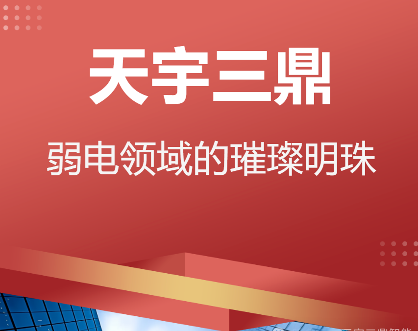 <b>《金年会科技—弱电领域的璀璨明珠》</b>